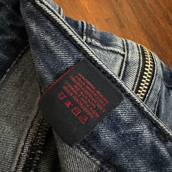 RTA Road to Awe The Jagger Frayed Zip Skinny Jeans *ALTERED* - Picture 11 of 14